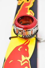 Load image into Gallery viewer, F1 Wheel Nut Red Bull Racing - Max Verstappen - FIA Formula One Drivers' World Champion F1-247 Red Blown