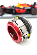Load image into Gallery viewer, F1 Wheel Nut Red Bull Racing - Max Verstappen - FIA Formula One Drivers' World Champion F1-247 Red Blown