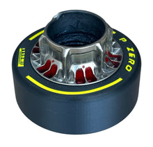 Load image into Gallery viewer, F1 Wheel Nut Red Bull Racing - Max Verstappen - FIA Formula One Drivers' World Champion F1-247 Red Pirelli
