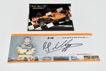 Load image into Gallery viewer, Jos Verstappen hand signed autograph card - Orange Arrows F1 TWR F1-247
