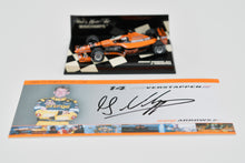 Load image into Gallery viewer, Jos Verstappen hand signed autograph card - Orange Arrows F1 TWR F1-247
