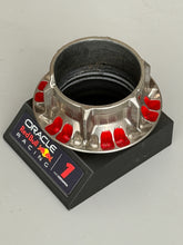 Load image into Gallery viewer, F1 Wheel Nut Red Bull Racing - Max Verstappen no. 1 - FIA Formula One Drivers' World Champion F1-247 Red
