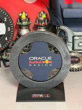 Load image into Gallery viewer, Grand Prix used brake disc Max Verstappen Formula One World Champions Red Bull Racing F1-247 ORB (Copy) (Copy)
