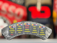 Load image into Gallery viewer, Grand Prix Formula One Brake pad Red Bull Racing - Max Verstappen - FIA Formula One Drivers' World Champion F1-247
