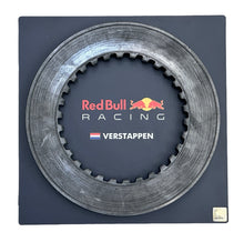 Load image into Gallery viewer, Formula One mounted brake disc race used Red Bull Racing - Max Verstappen - FIA Formula One Drivers&#39; World Champion F1-247
