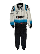 Load image into Gallery viewer, ROBERT KUBICA WILLIAMS RACING F1 USED DRIVER RACE SUIT FIA LICENCE F1-247
