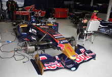 Load image into Gallery viewer, 107 Formula One Front Wing Flap Toro Rosso STR1 Cosworth - Vitantonio Liuzzi Scott Speed - junior team to Red Bull Racing FIA Formula One Constructors&#39; World Champions F1-247
